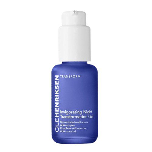 ole henriksen invigorating night transformation gel is one sunday riley good genes dupe